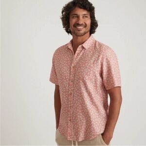 Marine Layer Pink Casual Button Down Shirt
